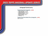 2025 Topps Update Series Baseball Jumbo Box (PRE-ORDER)