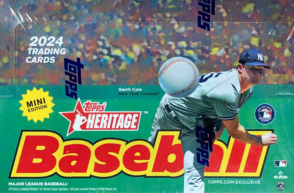 2024 Topps Heritage Baseball Mini Edition Hobby Box