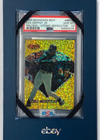 1996 Bowman's Best Ken Griffey Jr. Preview - Atomic Refractor Card Graded PSA GEM MT 10 (Also eBay Authenticated with Display)