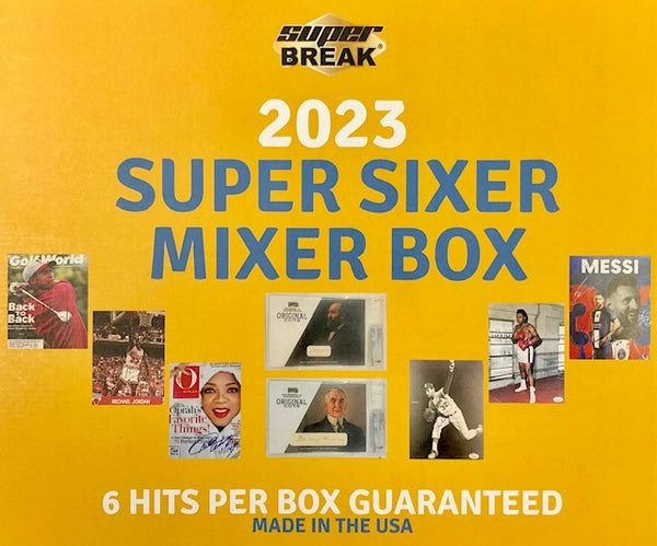2023 Super Break Super Sixer Mixer Hobby Box