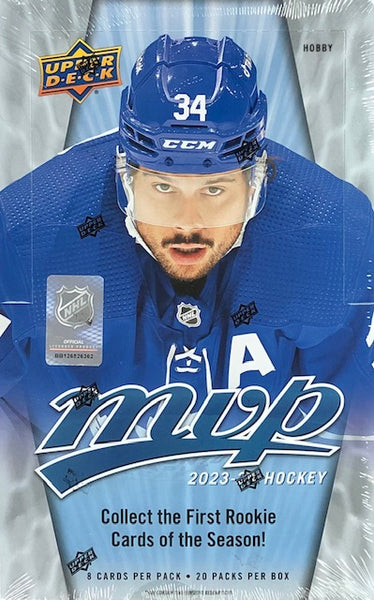 2023-24 Upper Deck MVP Hockey Hobby Box (Call 708-371-2250 For Pricing & Availability)