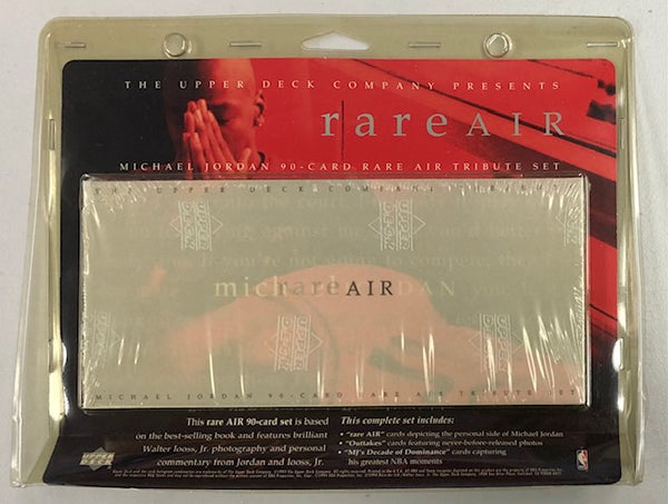 1994 Upper Deck Michael Jordan Factory Sealed 90 Card Rare Air Tribute Card Set
