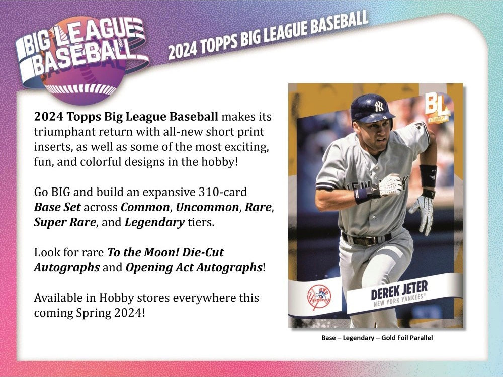 Topps - Big League Baseball - Hobby Box 2024 Topps - Big League Baseball - Hobby Box 2024