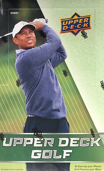 2024 Upper Deck Golf Hobby Box (Call 708-371-2250 For Pricing & Availability)