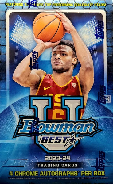 2023-24 Bowman University Best Basketball Hobby Box