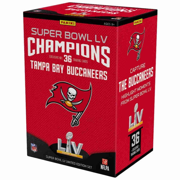 2020 Panini Tampa Bay Buccaneers Super Bowl Champions Box Set