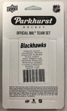 2020-21 Parkhurst Hockey Chicago Blackhawks Team Collection 10 Card Set