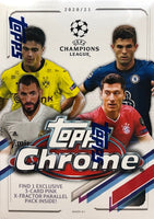 2020-21 Topps Chrome UEFA Champions League Blaster Box