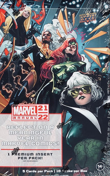 2021-22 Upper Deck Marvel Annual Hobby Box