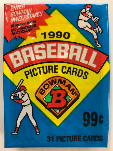 1990 Bowman Baseball Pack