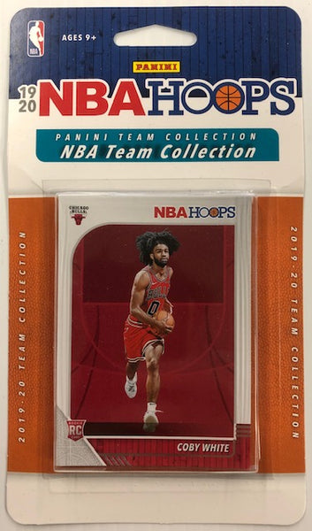 2019-20 Panini NBA Hoops Basketball Chicago Bulls Team Collection 9 Card Set