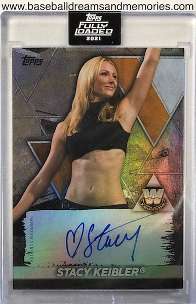 2021 Topps WWE Fully Loaded Stacy Keibler Autograph Card