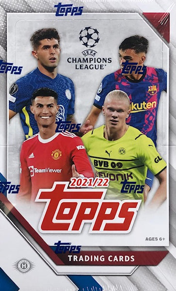 2021-22 Topps UEFA Champions League Collection Soccer Hobby Box