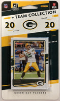 2020 Panini Donruss Football Green Bay Packers Team Collection 10 Card Set