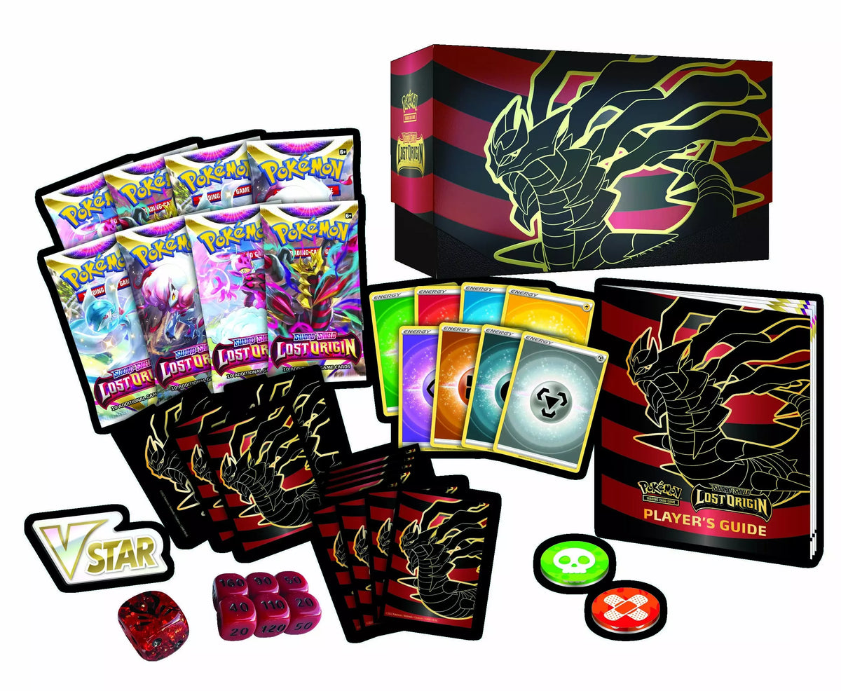 pokemon cards lost origin booster box Pokemon TCG: Sword & Shield Lost Origin Elite Trainer Box – Baseball Dreams & Memories