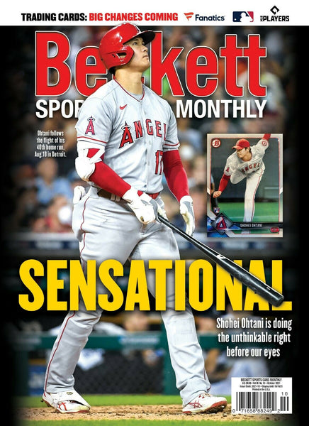 Beckett Sports Card Monthly Magazine - October 2021