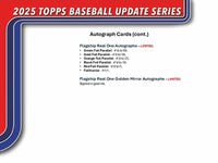 2025 Topps Update Series Baseball Hobby Box (PRE-ORDER)