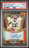 2020 Panini Select Terry McLaurin Select Signatures Prizm Tie Dye Serial Numbered 22/25 Graded PSA 9 MINT