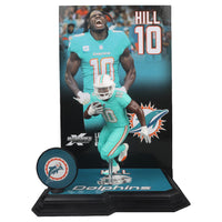 Tyreek Hill (Miami Dolphins) NFL 7" Posed Figure McFarlane SportsPicks PLATINUM EDITION CHASE FIGURE