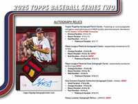 2025 Topps Series 2 Baseball Hobby Box (PRE-ORDER)
