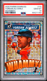 2020 Panini Donruss Yordan Alvarez Whammy! Card Graded PSA GEM MT 10