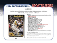 2024 Topps Update Series Baseball Jumbo Hobby Box