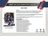 2022-23 Topps UEFA Club Competitions Soccer Hobby Box