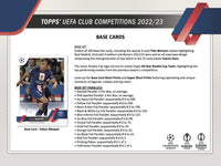 2022-23 Topps UEFA Club Competitions Soccer Hobby Pack