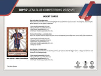 2022-23 Topps UEFA Club Competitions Soccer Hobby Pack