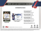 2022-23 Topps UEFA Club Competitions Soccer Hobby Box