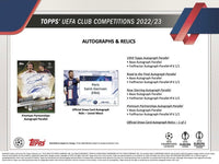 2022-23 Topps UEFA Club Competitions Soccer Hobby Pack