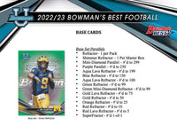 2023 Bowman Best University Football Hobby Box (1 Mini Box)