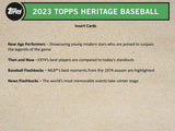 2023 Topps Heritage Baseball Hobby Pack