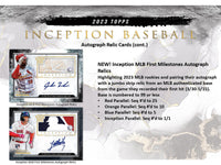 2023 Topps Inception Baseball Hobby Box (PRE-ORDER)