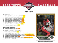 2023 Topps Pro Debut Baseball Hobby Box (PRE-ORDER)