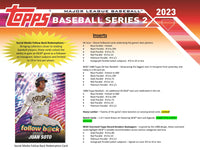 2023 Topps Series 2 Baseball Jumbo Hobby Box