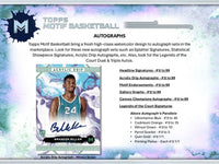 2023-24 Topps Motif Basketball Hobby Box