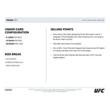 2023 Panini Prizm UFC Under Card Hobby Box