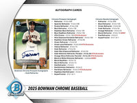 2025 Bowman Chrome Baseball Breakers Delight 6 Box Case (PRE-ORDER)