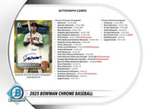 2025 Bowman Chrome Baseball Breakers Delight 6 Box Case (PRE-ORDER)
