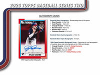 2025 Topps Series 2 Baseball Hobby Box (PRE-ORDER)