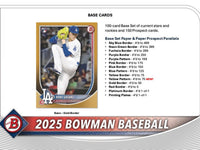 2025 Bowman Baseball Hobby Jumbo Box