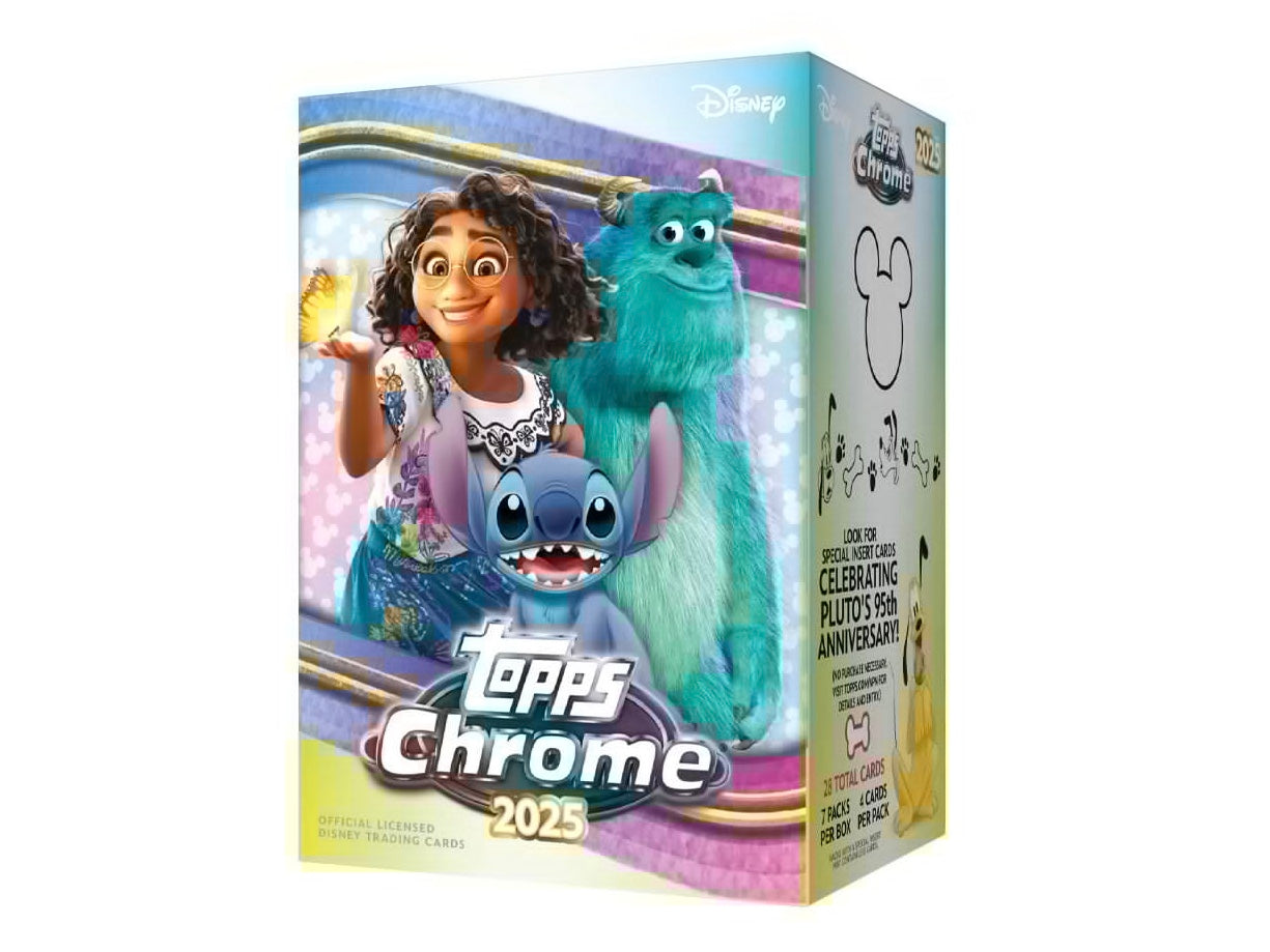 2025 TOPPS CHROME DISNEY mickey パラレル Huge hit out our