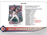 2025 Bowman Baseball Hobby Box & Jumbo Hobby Box COMBO