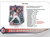 2025 Bowman Baseball Hobby Box & Jumbo Hobby Box COMBO