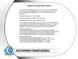 2025 Bowman Chrome Baseball Hobby Box (PRE-ORDER)