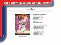 2025 Topps Update Series Baseball Hobby Box (PRE-ORDER)