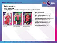 2026 Topps Premier League Soccer Hobby Box