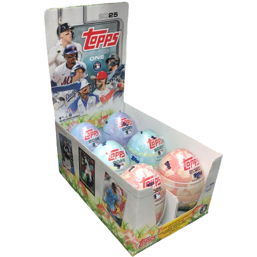 2025 Topps Series 1 Baseball Easter Egg Tin (1 Random Style Tin)