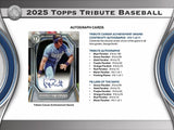 2025 Topps Tribute Baseball Hobby Box